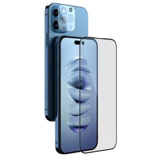 Nillkin 2v1 HD Full Screen Tvrzené Sklo pro Apple iPhone 14 Pro Black