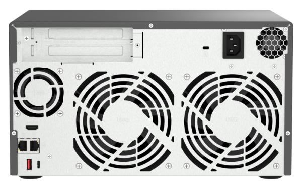 QNAP TVS-h874-i5-32G (6core 4, 4GHz, ZFS, 32GB RAM, 8x SATA, 2x M.2 NVMe, 2x PCIe, 2x 2, 5GbE, HDMI) 