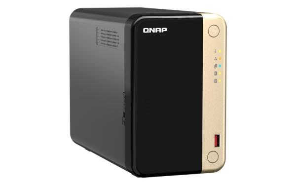 QNAP TS-264-8G (4core 2, 9 GHz, 8GB RAM, 2x SATA, 2x M.2 NVMe, 1x PCIe, 2x 2, 5GbE, 1x HDMI 4K, 4x USB) 