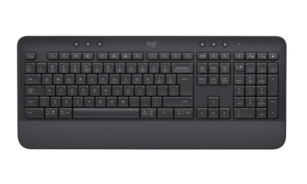 Logitech K650/ Bezdrôtová USB + Bluetooth/ CZ- SK layout/ Čierna