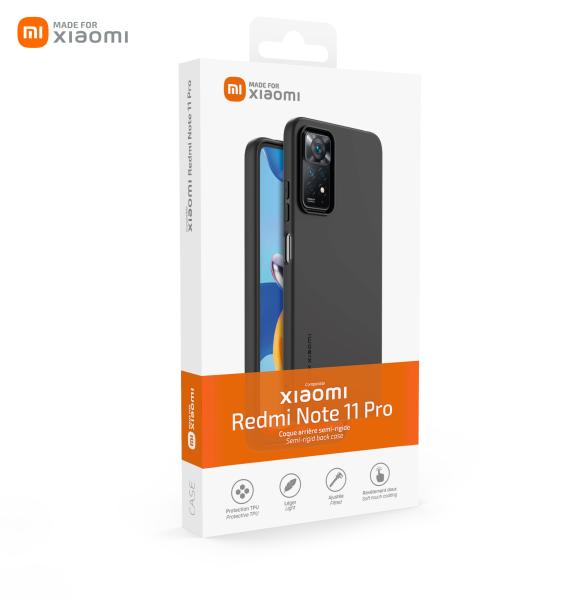 Made for Xiaomi TPU Kryt pro Xiaomi Redmi Note 11 Pro 4G/ 5G Black 