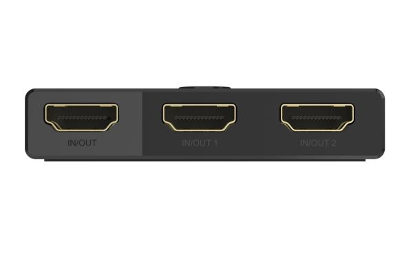 PremiumCord HDMI Switch 4K@60Hz YUV 4:4:4, FULL HD 1080P, 3D obojsmerný 2-1 alebo 1-2 