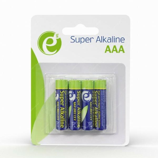 GEMBIRD alkalické batérie AAA 4ks