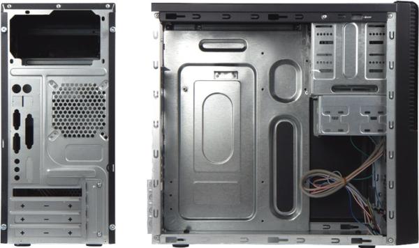 AMEI AM-C1002BR/ Micro ATX/ Čierna a červená 