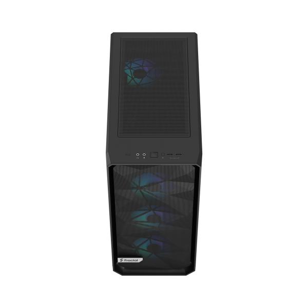 Fractal Design Meshify 2 Compact Lite RGB/ Midi Tower/ Transpar./ Čierna 