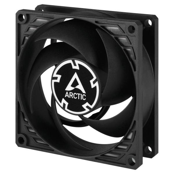 ARCTIC P8 TC (black/ black) - 80mm case fan with temperature control