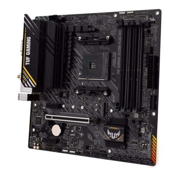 ASUS TUF GAMING A520-PLUS WIFI/ AM4/ mATX 