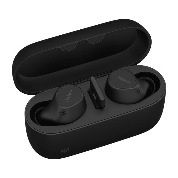 Jabra Evolve2 Buds/ Stereo/ ANC/ USB/ BT/ Bezdrať/ MS/ Čierna
