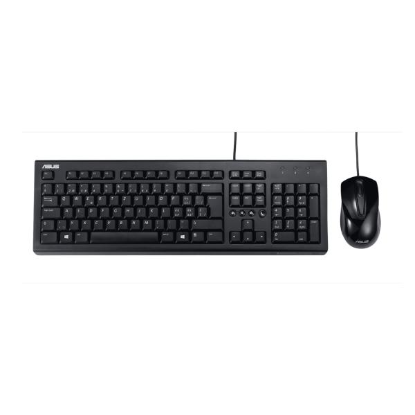 ASUS U2000 KEYBOARD+ MOUSE/ BK/ CZ