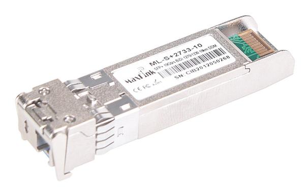 MaxLink 10G SFP+ optický modul, WDM(BiDi), SM, Tx 1270/ Rx1330nm, 10km, 1x LC konektor, DDM