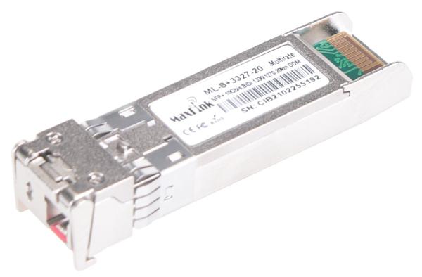 MaxLink 10G SFP+ optický modul, WDM(BiDi), SM, Tx 1330/ Rx1270nm, 20km, 1x LC konektor, DDM