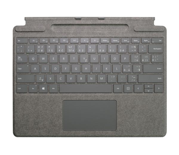 Microsoft Surface Pro Signature Keyboard (Platinum), Commercial, CZ&SK 