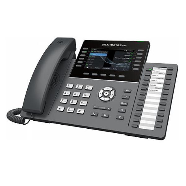 Grandstream GRP2636 SIP telefon, 4.3" TFT bar. displej, 6SIP účtů, 24 pr. tl. , 2x1Gb, WiFi, BT 