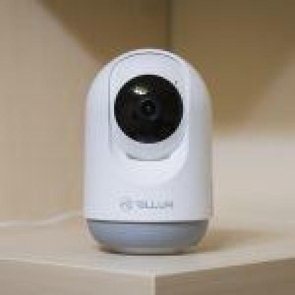 Tellur WiFi Smart kamera, Pan &Tilt, 3MP, UltraHD, bílá 