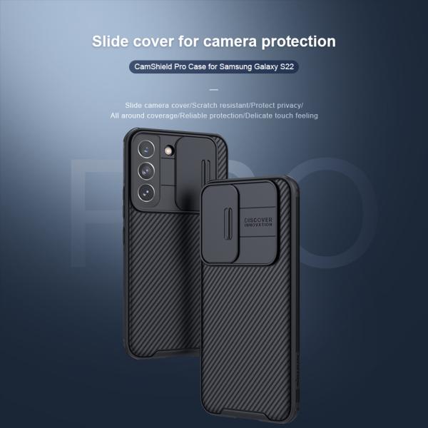 Nillkin CamShield PRO Zadní Kryt pro Samsung Galaxy S23 Black 