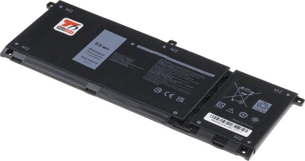 Batéria T6 Power pre Dell Latitude 3410, 3510, Inspiron 5501, 5505, 3487mAh, 53Wh, 4cell, Li-pol