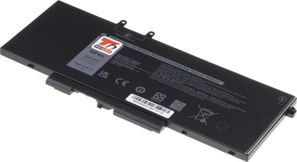 Batéria T6 Power pre Dell Latitude 5401, 5410, 5501, 5510, Precision 3550, 4470mAh, 68Wh, 4cell