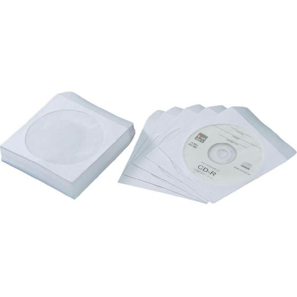 Papierová obálka pre CD alebo DVD s okienkom 50 ks 