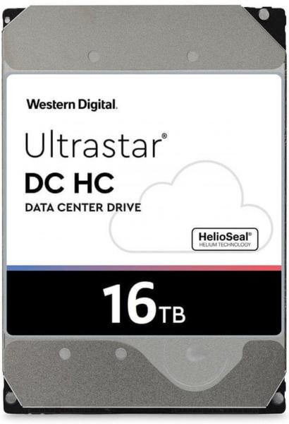 WD Ultrastar/ 16TB/ HDD/ 3.5"/ SATA/ 7200 RPM/ 5R
