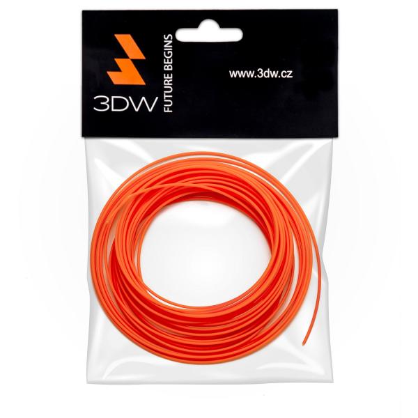 3DW - ABS filament 1, 75mm oranžová, 10m, tlač 220-250°C