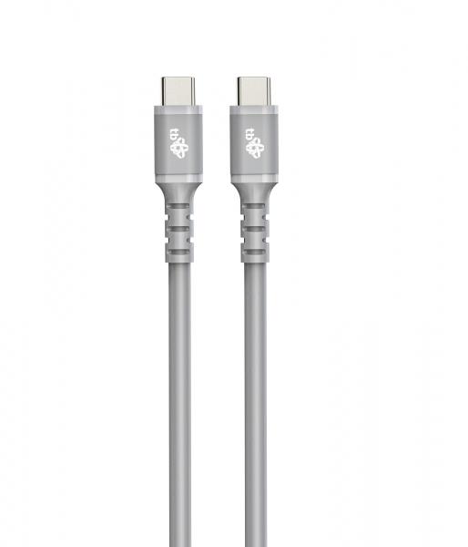 TB USB-C kabel šedý 60W 1m