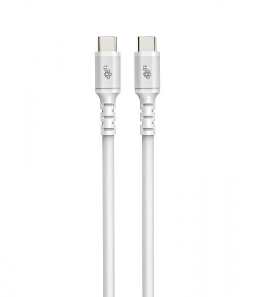 TB USB-C kabel bílý 60W 1m