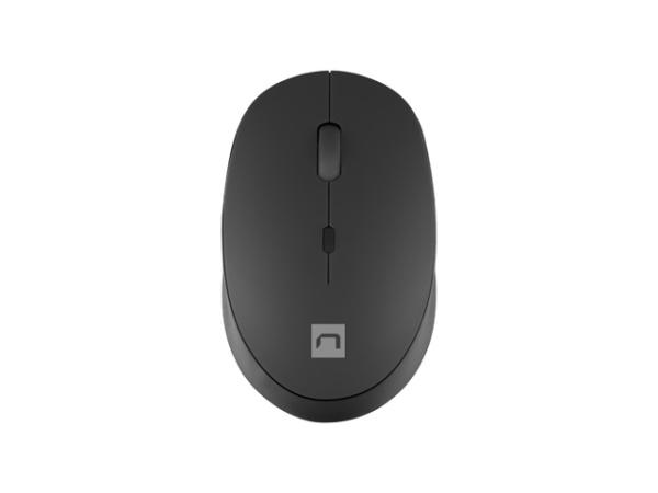 Natec optická myš HARRIER 2/ 1600 DPI/ Kancelárska/ Optická/ 1 600 DPI/ Bezdrôtová Bluetooth/ Čierna