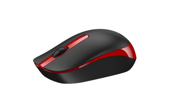Genius NX-7007 II/ Kancelárska/ Blue Track/ Bezdrôtová USB/ Čierna-červená 