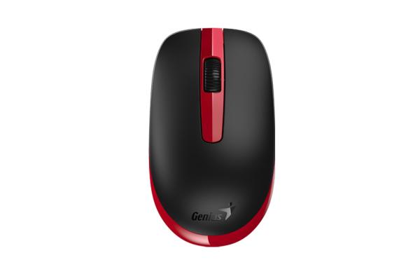 Genius NX-7007 II/ Kancelárska/ Blue Track/ Bezdrôtová USB/ Čierna-červená