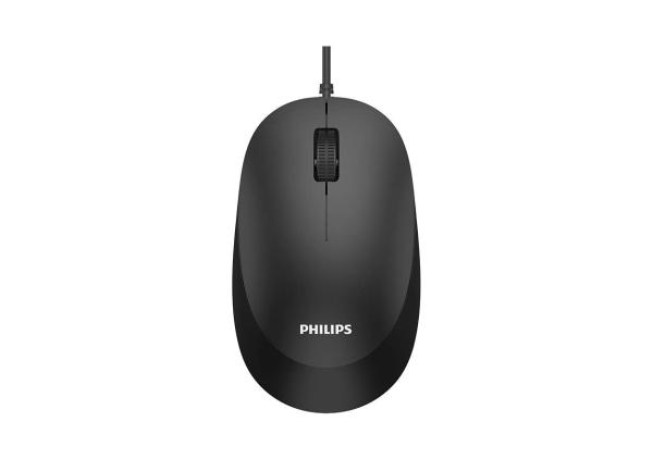Philips SPK7207BL/ Kancelárska/ Optická/ 1 200 DPI/ Drôtová USB/ Čierna
