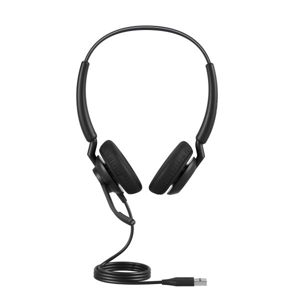Jabra Engage 40/ Stereo/ ANC/ USB/ Drôt/ Čierna 