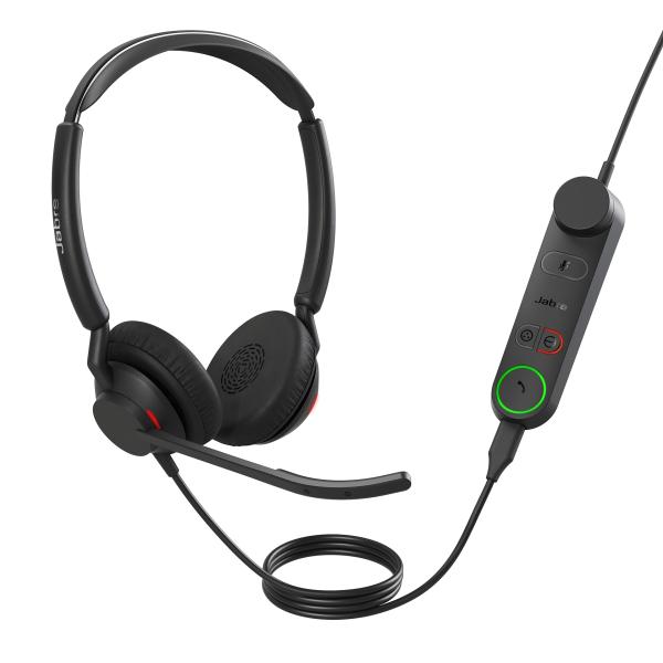 Jabra Engage 50 II (Link)/ Stereo/ ANC/ USB/ Drát/ Černá