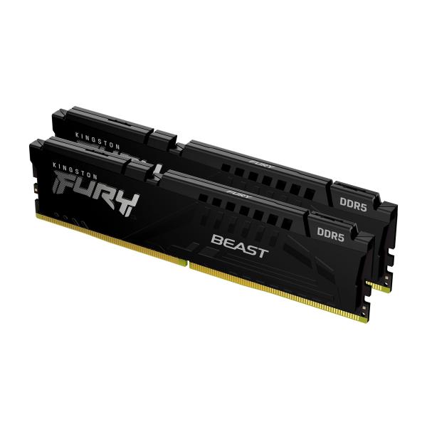 Kingston FURY Beast EXPO/ DDR5/ 16GB/ 5200MHz/ CL36/ 2x8GB/ Black