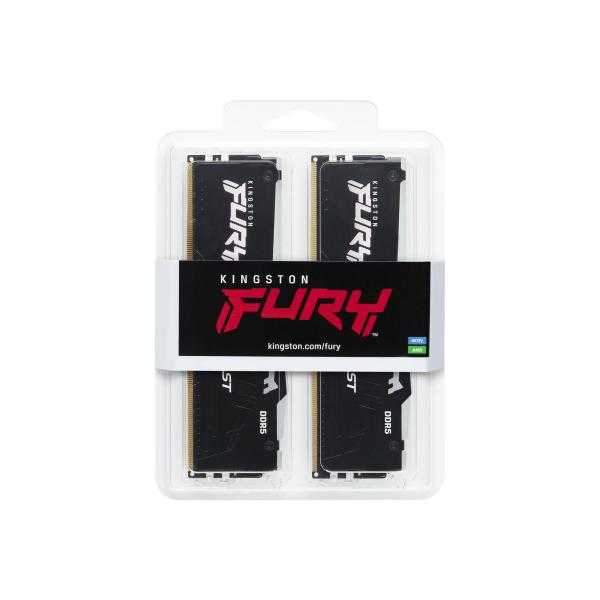 Kingston FURY Beast EXPO/ DDR5/ 16GB/ 6000MHz/ CL36/ 2x8GB/ RGB/ Black 