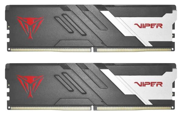 Patriot Viper Venom/ DDR5/ 32GB/ 6000MHz/ CL36/ 2x16GB/ Black/ Silv