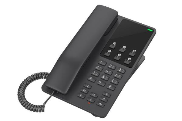 Grandstream GHP621W SIP WiFi hotelový telefon černý 