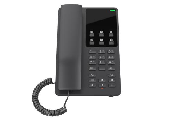 Grandstream GHP621W SIP WiFi hotelový telefón čierny 