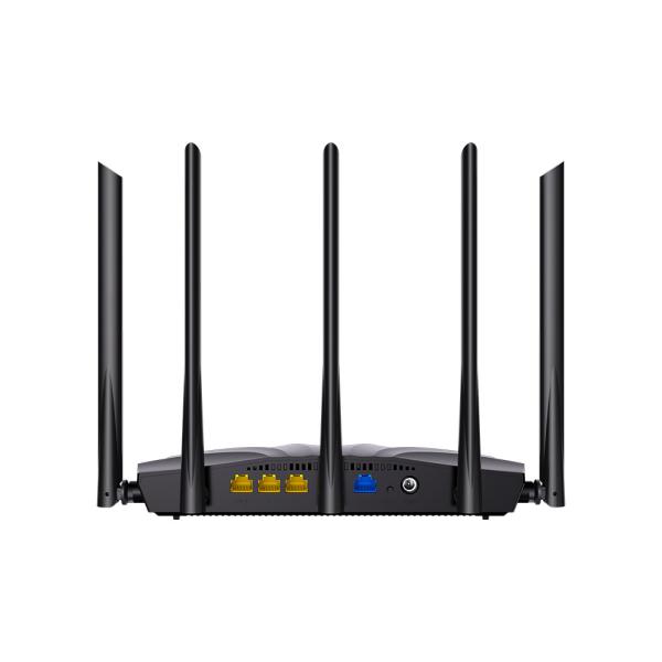 Tenda TX2 Pro AX1500 WiFi6 Router, 1x GWAN, 3x GLAN, IPv6, 5x 6dBi anténa, WPA3, CZ App 