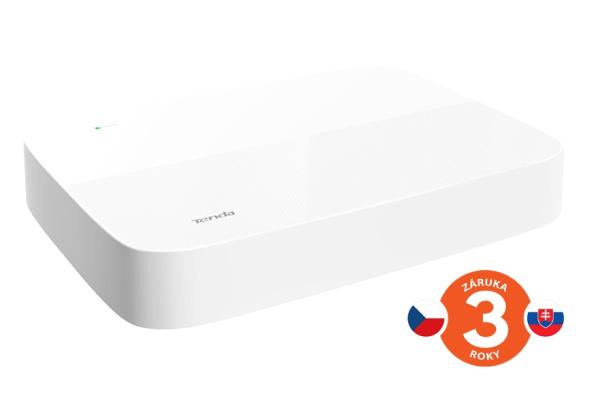 Tenda N6P-8H - PoE kamerový 4K NVR rekordér, 8 kanálů, H.265+, OnViF, zvuk, web. rozhraní, CZ app