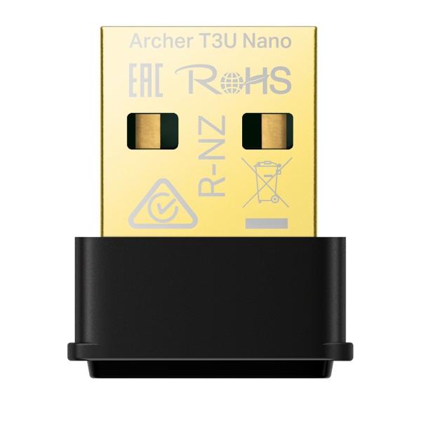 TP-Link Archer T3U Nano AC1300 Wi-Fi USB adaptér