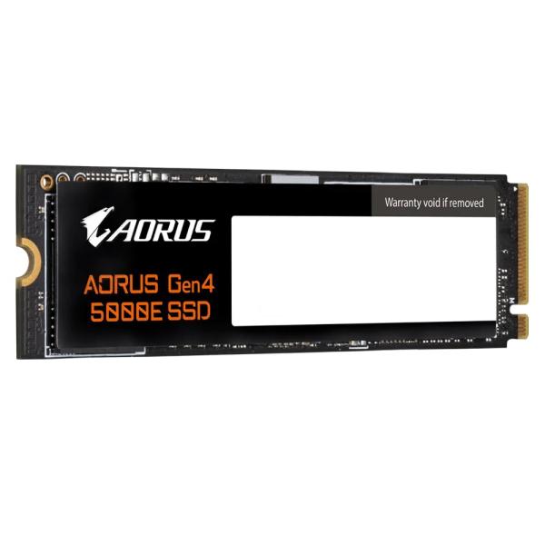Gigabyte AORUS Gen4 5000E/ 500GB/ SSD/ M.2 NVMe/ Černá/ 5R