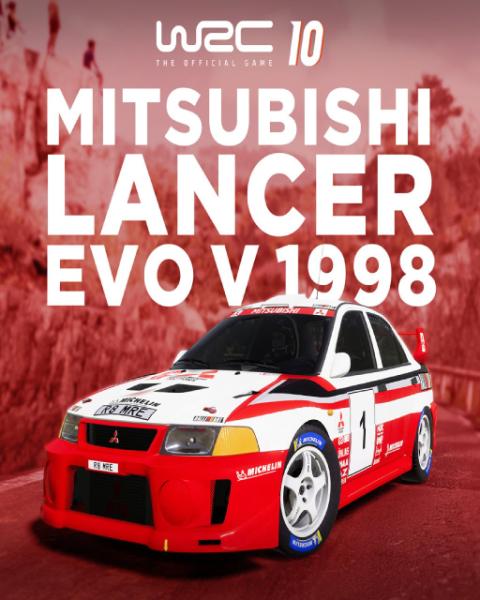 ESD WRC 10 Mitsubishi Lancer Evo V 1998