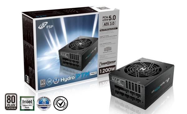 FSP HYDRO PTM PRO 1200/ 1200W/ ATX 3.0/ 80PLUS Platinum/ Modular/ Retail