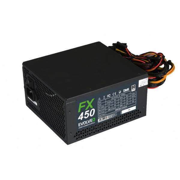 EVOLVEO FX 450/ 450W/ ATX/ 80PLUS 230V EU/ Bulk 