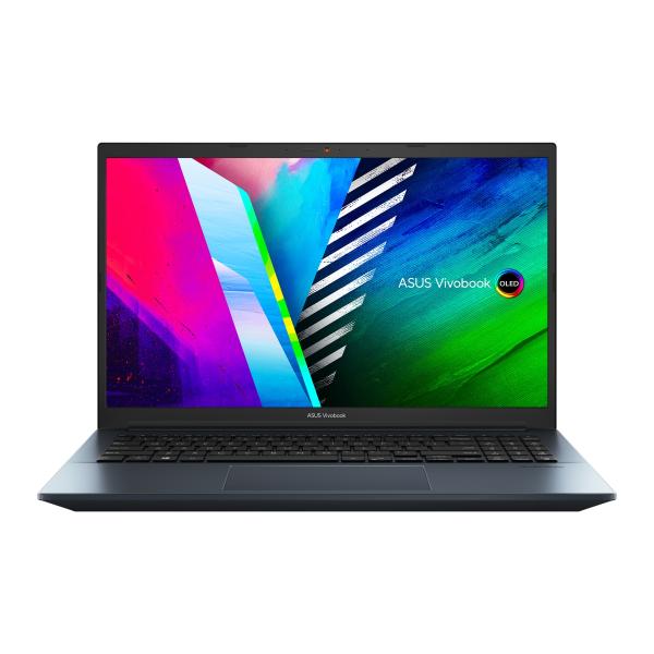 ASUS Vivobook Pro 15 OLED/ M3500/ R7-5800HS/ 15, 6"/ FHD/ 16GB/ 512GB SSD/ RTX 3050/ W11H/ Blue/ 2R