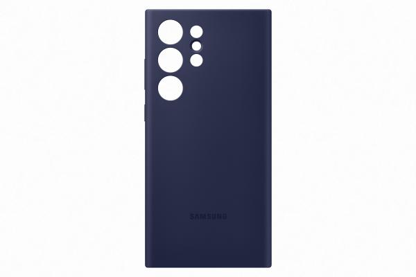 Samsung Silikonový zadní kryt pro Samsung Galaxy S23 Ultra Navy 