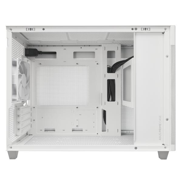 ASUS PRIME AP201/ Micro ATX/ Transpar./ Biela 