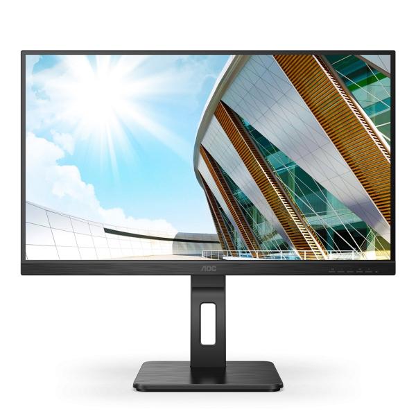 AOC/ 24P2QM/ 23, 8"/ VA/ FHD/ 75Hz/ 4ms/ Black/ 3R