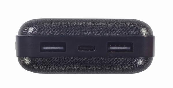 GEMBIRD powerbanka 20 000 mAh čierna 