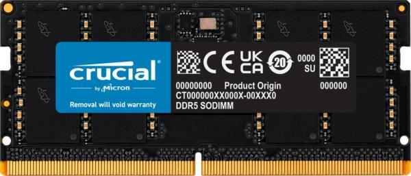 Crucial/ SO-DIMM DDR5/ 32GB/ 5200MHz/ CL42/ 1x32GB